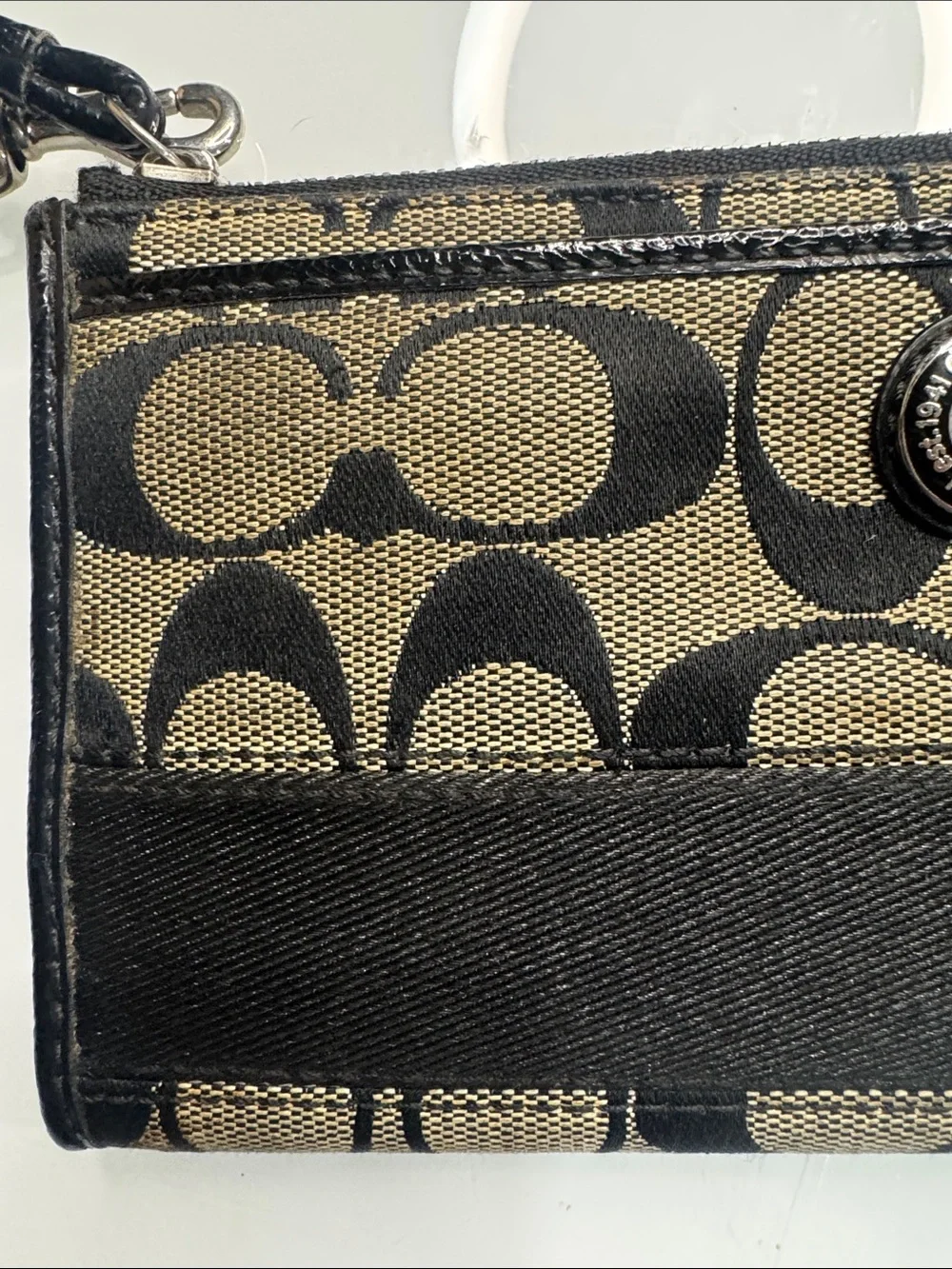Coach signature wristlet - Picture 6 of 12